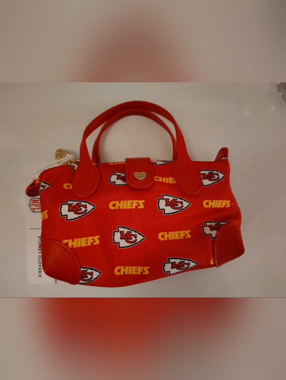 Stoney Clover Lane Pouchette Crossbody 01 NFL Football Kansas City Chiefs
